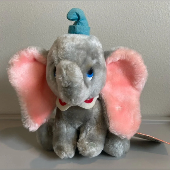 Disney Other - DISNEY DUMBO Plush Vintage with Original Tag “Walt Disney’s Bean Bags”
